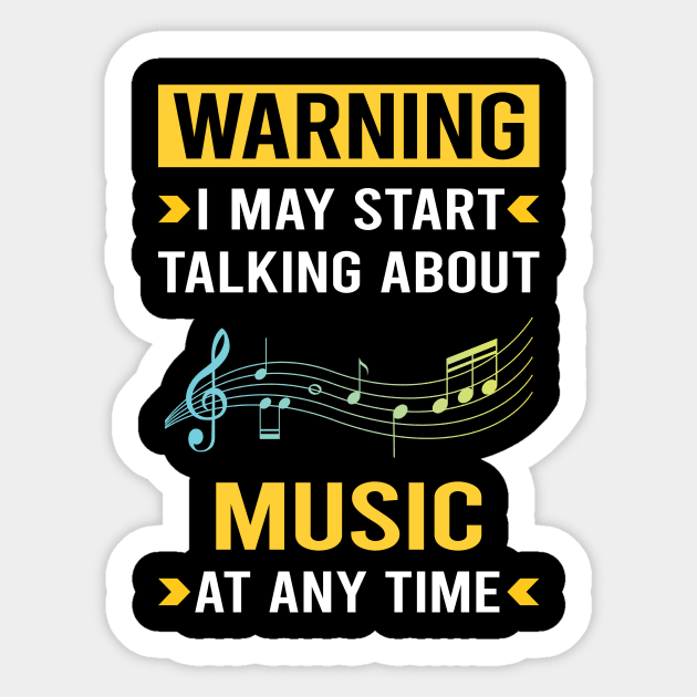 Warning Music Sticker by Good Day